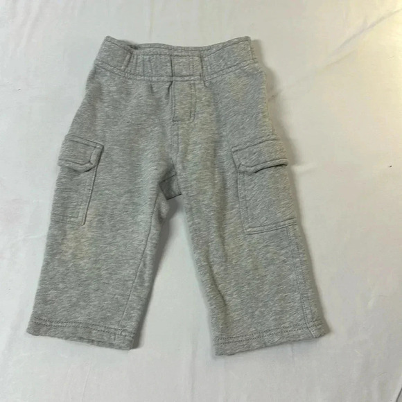 Gymboree - straight leg cargo style sweatpants. Size 12 to 18 months - Picture 1 of 3